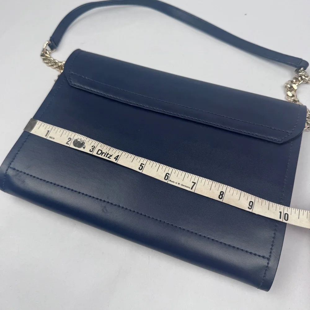 Kate Spade New York Navy Angela Arbour Hill Clutch Shoulder Bag